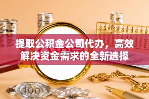 临漳提取公积金公司代办，高效解决资金需求的全新选择