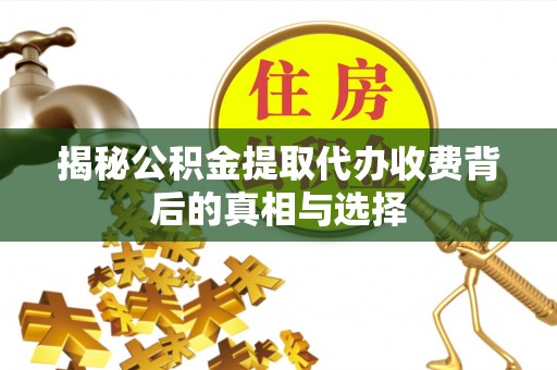 临漳揭秘公积金提取代办收费背后的真相与选择