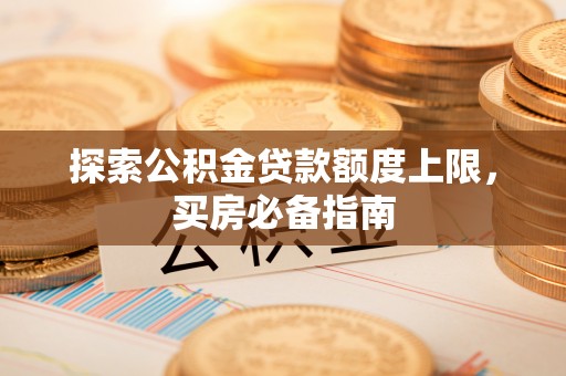 临漳探索公积金贷款额度上限，买房必备指南