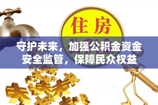 临漳守护未来，加强公积金资金安全监管，保障民众权益