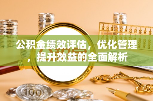 临漳公积金绩效评估，优化管理，提升效益的全面解析