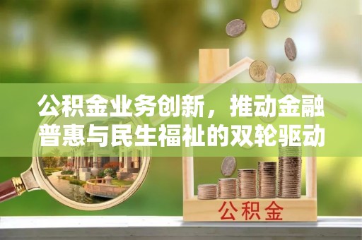 临漳公积金业务创新，推动金融普惠与民生福祉的双轮驱动