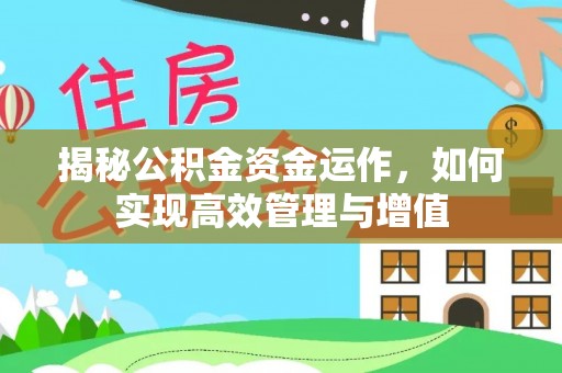 临漳揭秘公积金资金运作，如何实现高效管理与增值