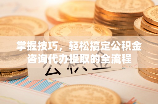 临漳掌握技巧，轻松搞定公积金咨询代办提取的全流程